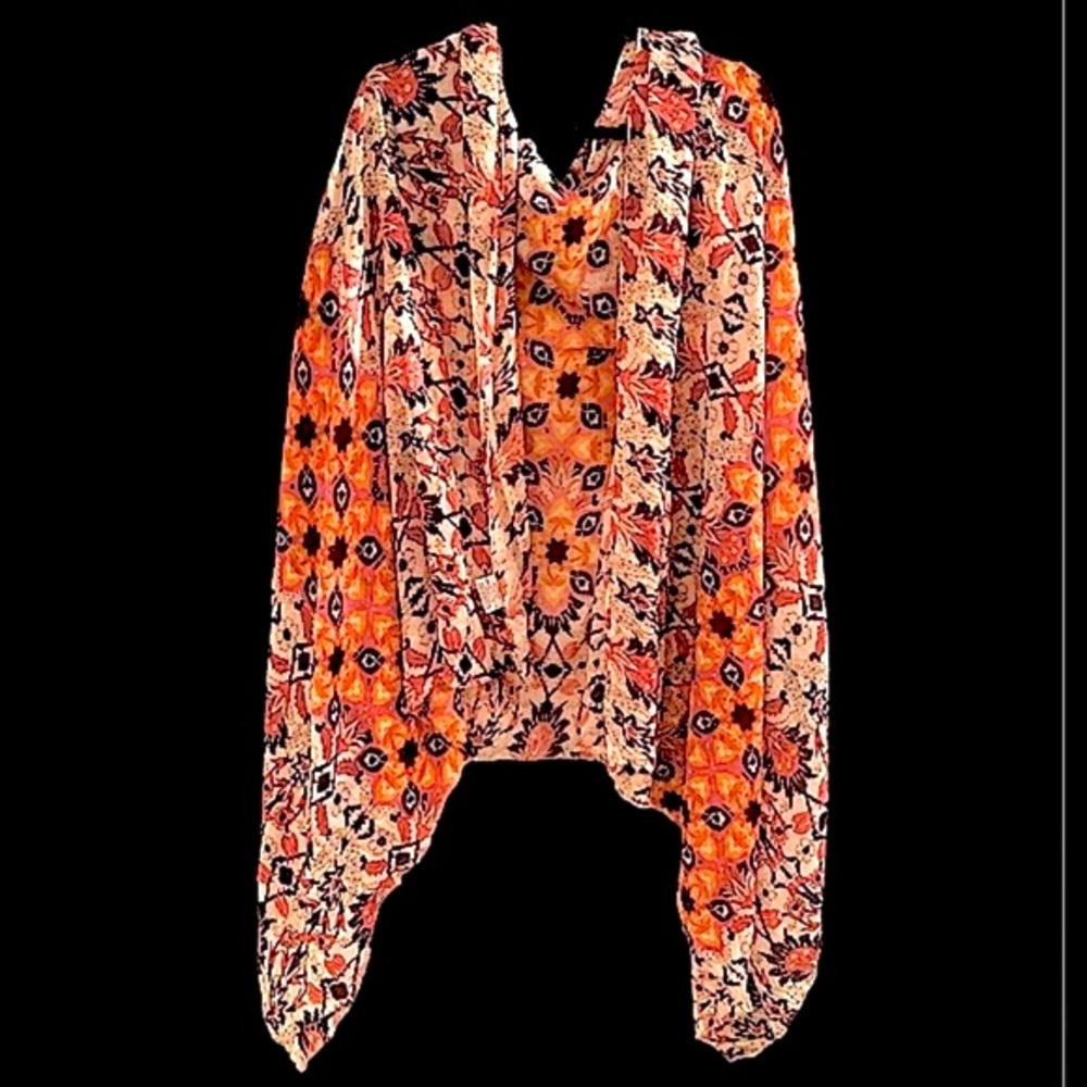 Lulla Collection by Bindya Floral Print Scarf Wrap